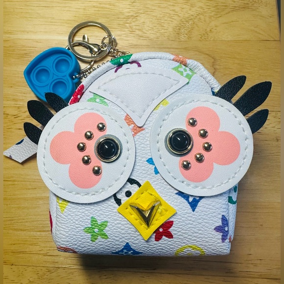 Accessories - Mini Owl Backpack Coin Purse Keychain Bag Charm